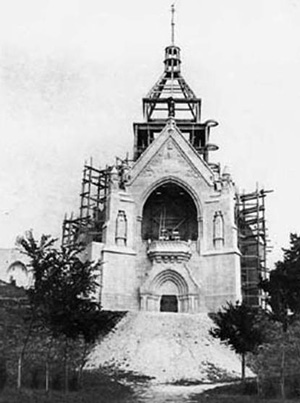 Dormans: construction du mémorial des batilles de la Marne 1914-1918