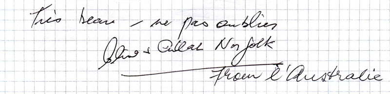 Mots laissés par les visiteurs du Mémorial de Dormans 5